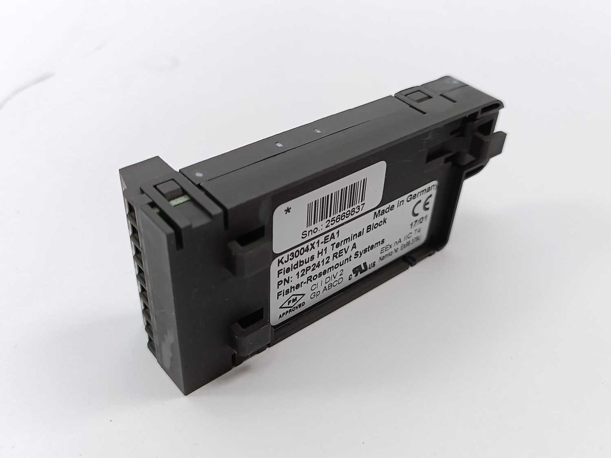 Fisher-Rosemount Systems 12P2412 KJ3004X1-EA1 Fieldbus H1 Terminal Block
