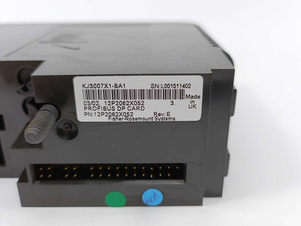Fisher-Rosemount Systems 12P2062X052 KJ3007X1-BA1 Profibus DP