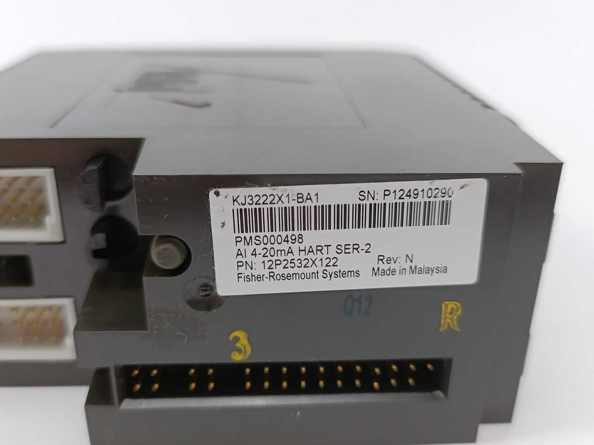 Fisher-Rosemount Systems 12P2532X122 KJ3222X1-BA1 AI, 4-20mA