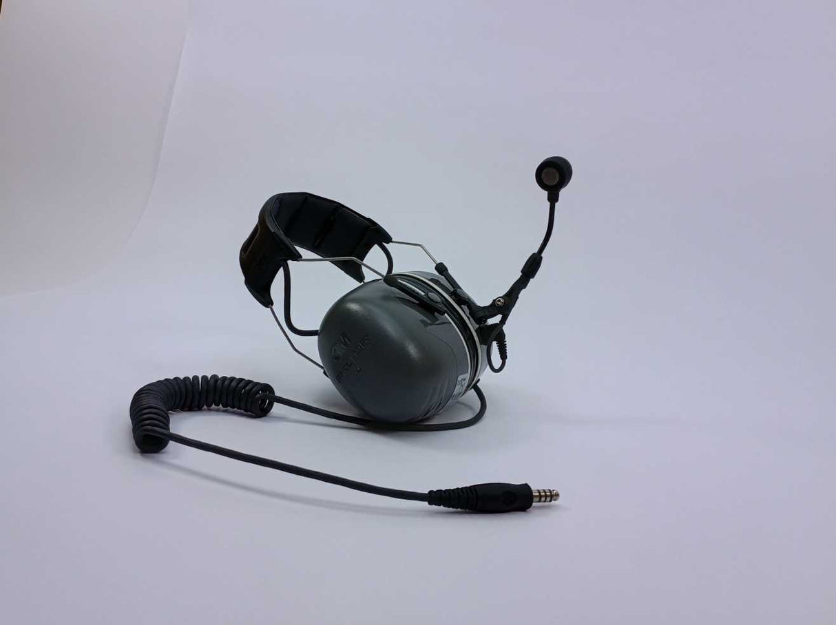 3M MT73H450A-86 Peltor CH-5 High Attenuation Headset J11 Nato connector