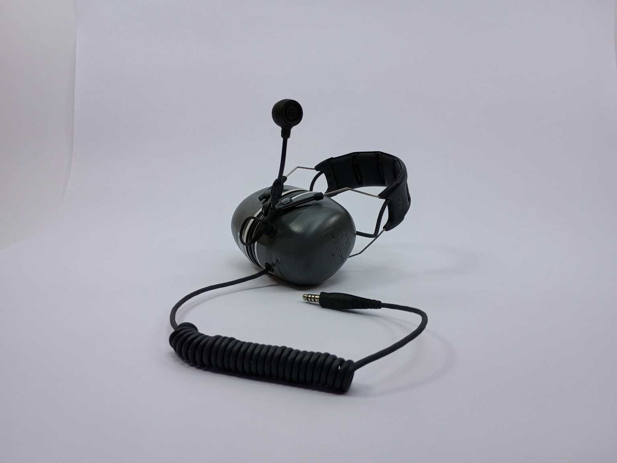 3M MT73H450A-86 Peltor CH-5 High Attenuation Headset J11 Nato connector
