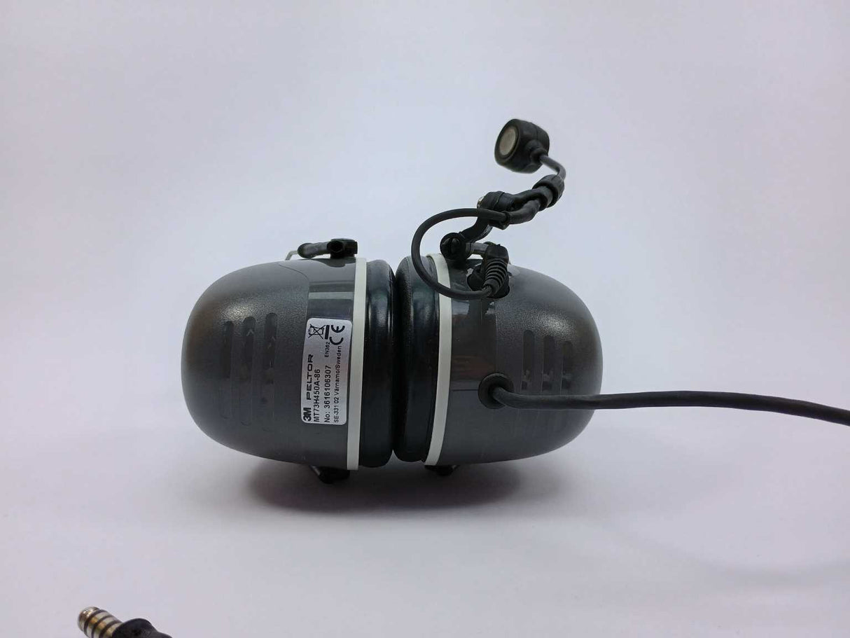 3M MT73H450A-86 Peltor CH-5 High Attenuation Headset J11 Nato connector