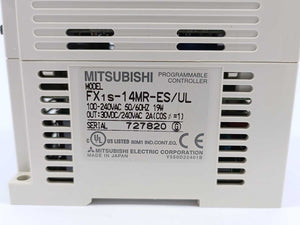 Mitsubishi FX1S-14MR-ES/UL Programmable Controller