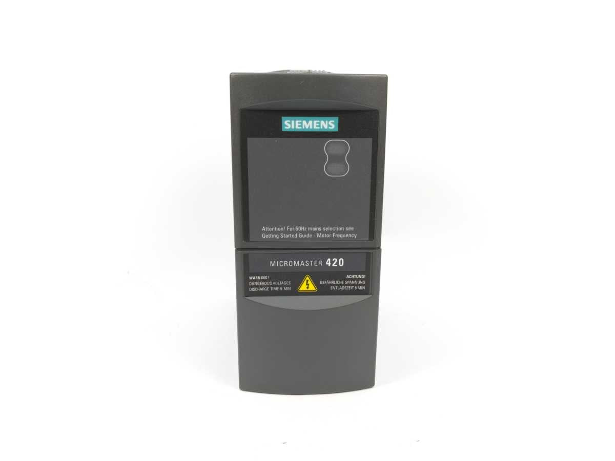 Siemens 6SE6420-2UC15-5AA1 Micromaster 420