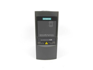 Siemens 6SE6420-2UC15-5AA1 Micromaster 420