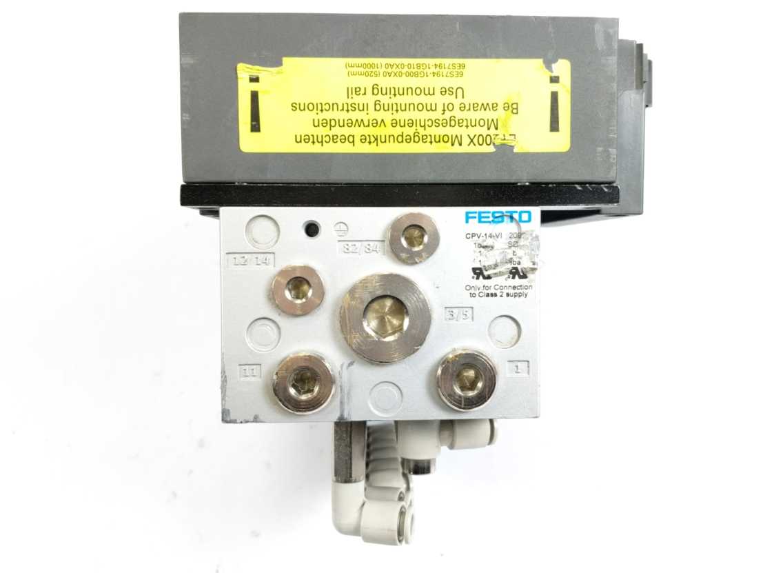 Festo 18210 CPV-14-VI W: 8x161362, Siemens - 6ES7148-1EH11-0XA0