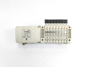SMC EX250-SAS3 SI Unit w/ 8x VQC1101N-5