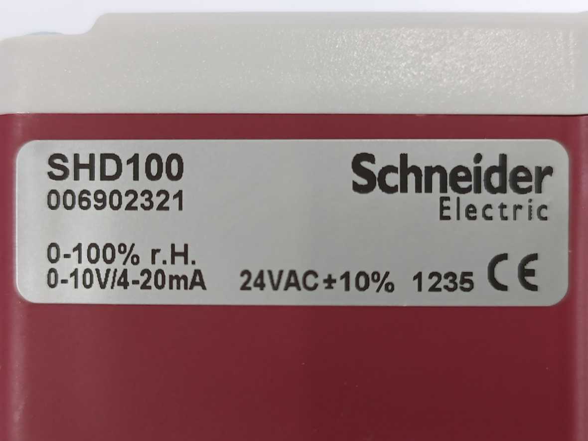 Schneider Electric 006902321 SHD100 Duct Humidity & Temperature Sensor