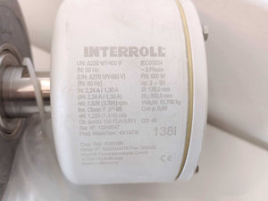 Interroll 138i Drum Motor 3 Phase - Ø 138,50mm SL 350mm PN: 550W