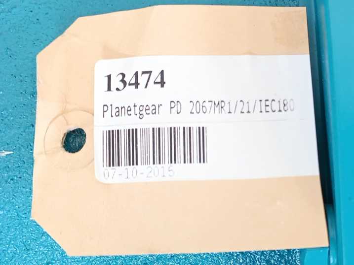 Brevini B2007148 PD2067MR1/21/IEC180 PLANETGEAR
