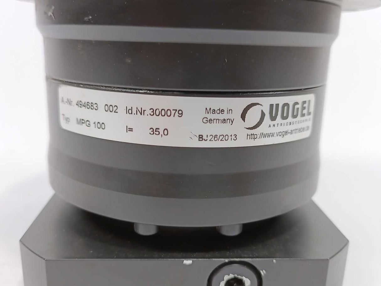 Vogel 300079 MPG 100 Servo Gearbox i=35 494683