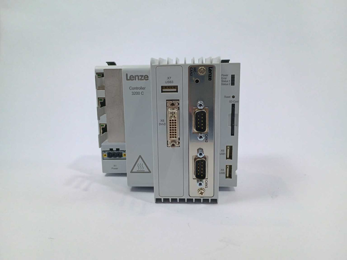 LENZE E32GAC10000M5H9XXX-02S13400000 Controller 3231C w/ EPCZEMSD0L1015 SD Card