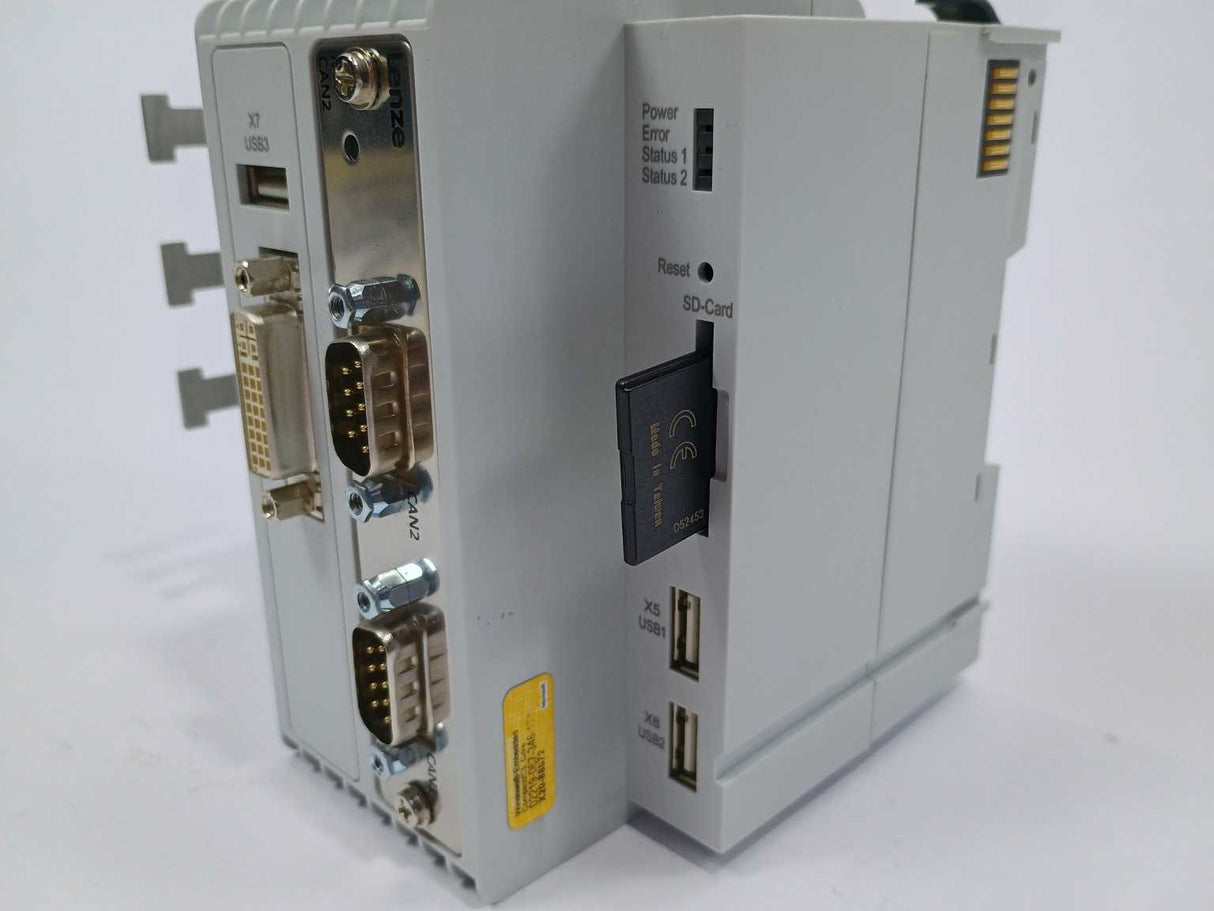 LENZE E32GAC10000M5H9XXX-02S13400000 Controller 3231C w/ EPCZEMSD0L1015 SD Card
