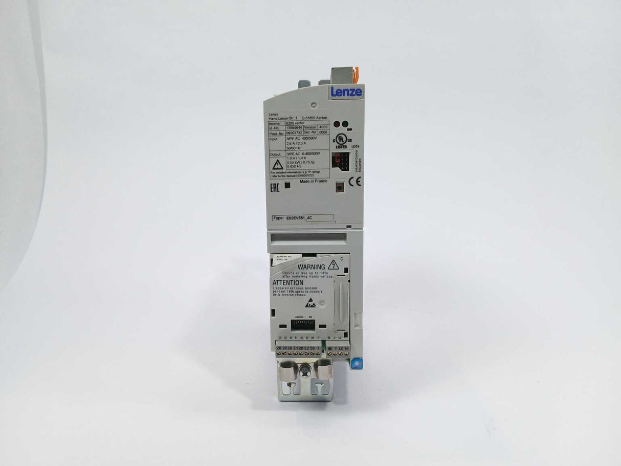 LENZE E82EV551C4C 13564644 8200 Frequency Inverter