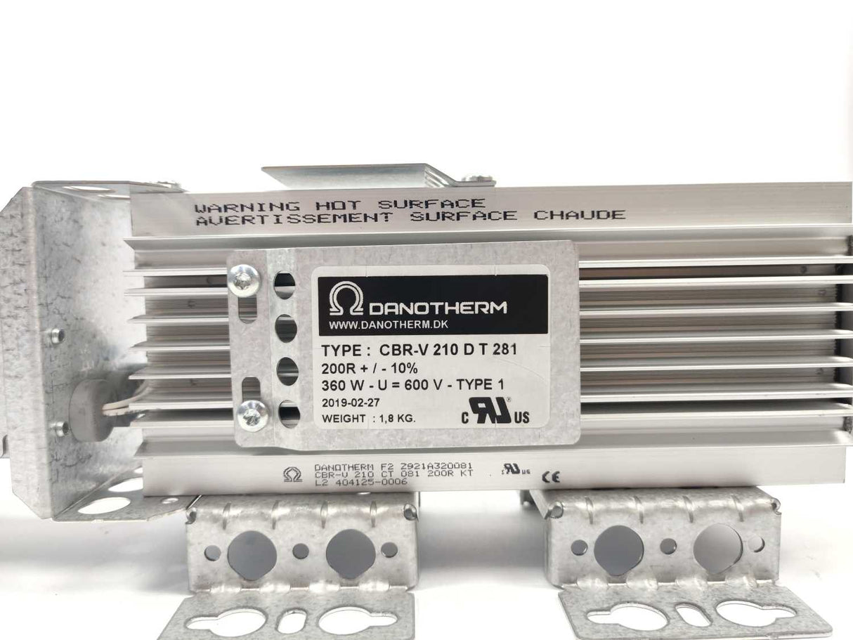 Danotherm CBR-V 210 D T 281 Braking Resistor 360W 600V