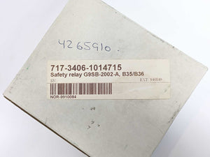 OMRON G9SB-2002-A Safety Relay Unit, Volts AC/DC24V