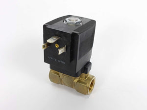 Burkert 00221598 2/2 Way Solenoid Valve, Servo Coupled