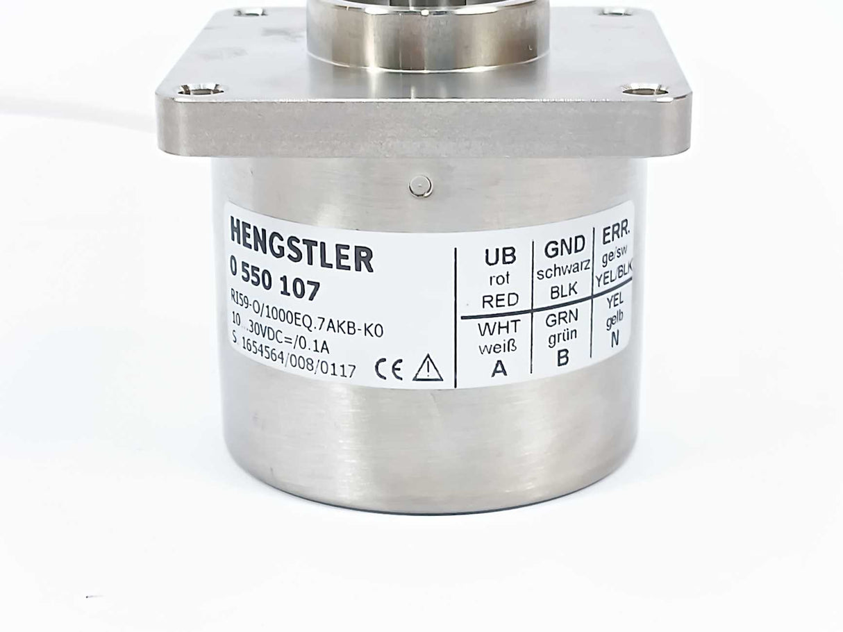 HENGSTLER 0 550 107 Incremental Encoder 10...30VDC=/0.1A