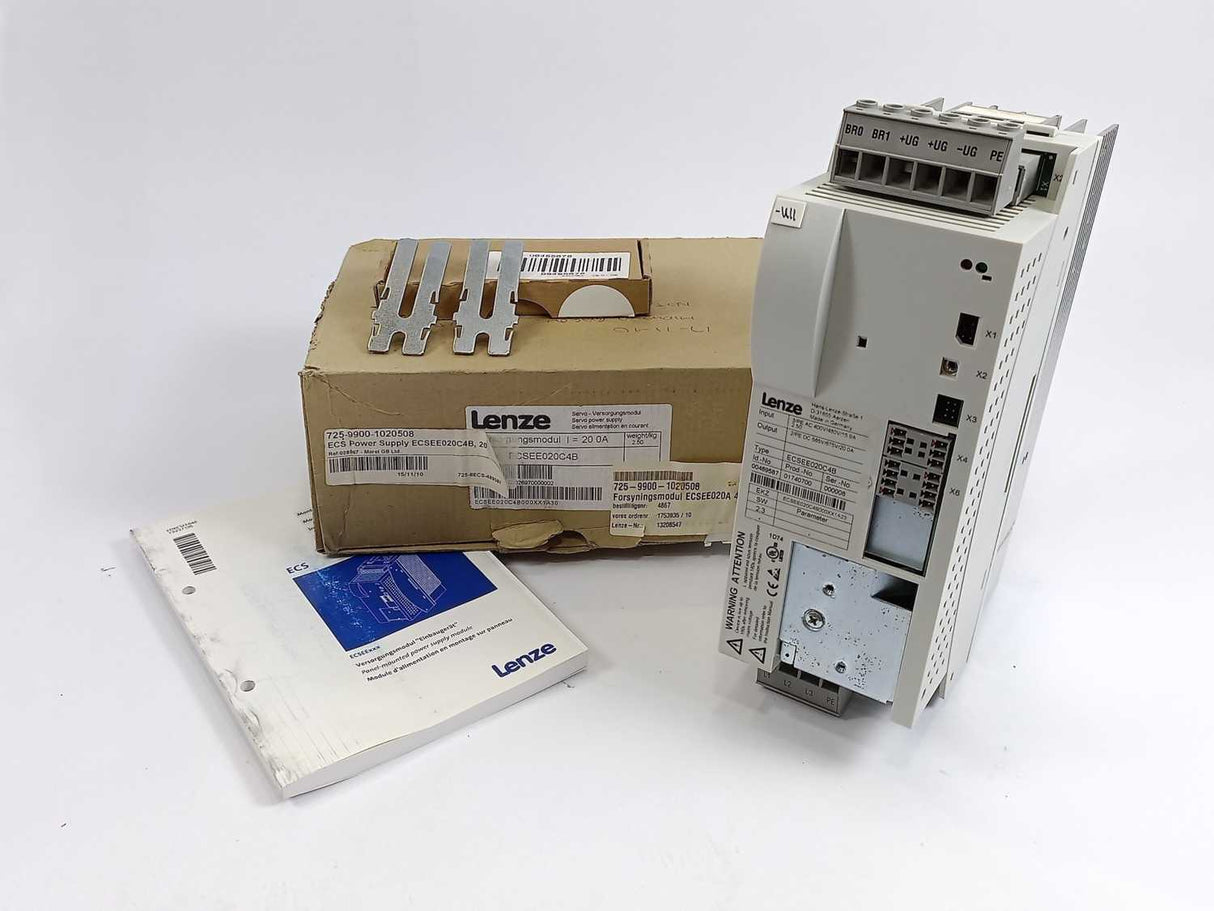 LENZE ECSEE020C4B 00489587 Servo Drive Inverter