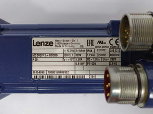 LENZE G50AB045MHBR2C00 Gearmotor i=17.378, 20 Nm, 233.1 r/min