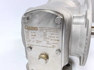 BALDOR BU383CI90D Dodge Quantis RHB Gear Reducer. i=19.78:1