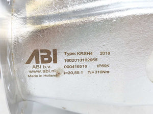 ABI KRSH4 Helical Bevel Gearbox. i=20,55:1