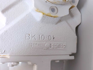 Bauer BK10-74V/DA09XB4-TF/UL-SP 3-Phase Bevel Gear Motor. 1.5kW, i=22.65