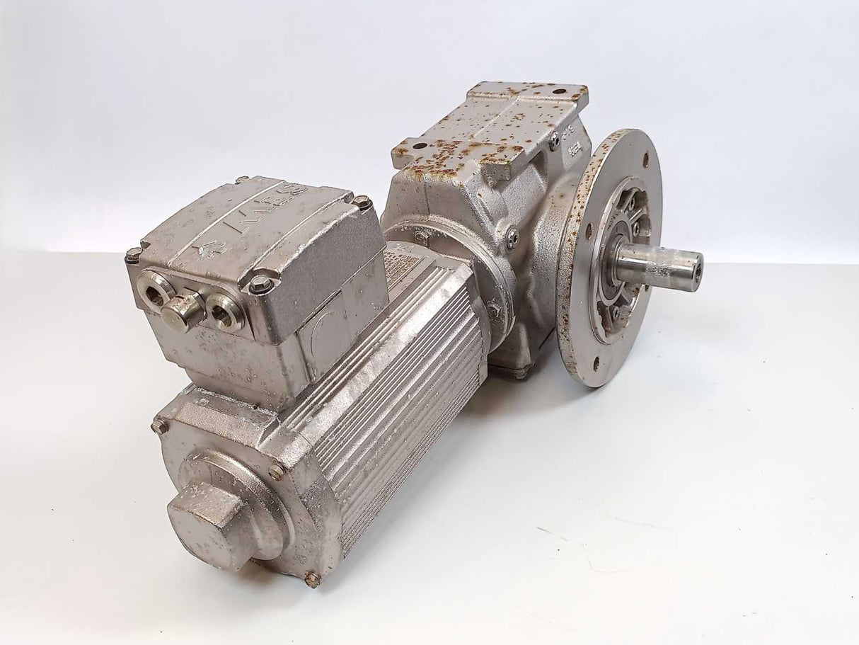 SEW-EURODRIVE  SF57 DAS80N4/TF/ISB Helical-Worm Gearmotor. 0,37kW, i=19,54
