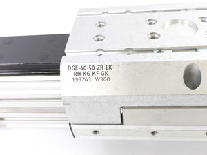 Festo 193743 DGE-40-50-ZR-LK-RH-KG-KF-GK Toothed Belt Axis