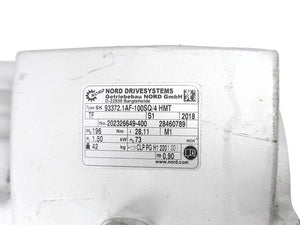 Nord SK93372.1AF-100SQ/4 HMT TF Helical-Bevel Gearbox 1.5kW