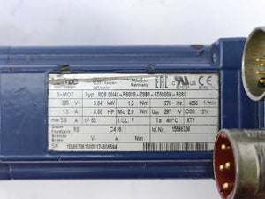 LENZE MCS06I41-RS0B0-Z0B0-ST6S00N-R0SU 15586736 Servo Motor w/ Gear Box