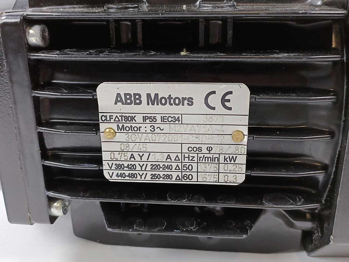 ABB Motors M2VA71A-4 3GVA072001-CSDBJ2
