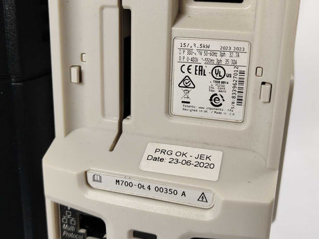 NIDEC / Control Techniques M700-06400350A Inverter Drive 15/18,5kW