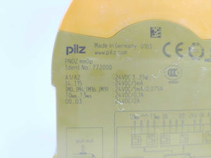 Pilz 772000 PNOZ mm0p Safety Relay Switch
