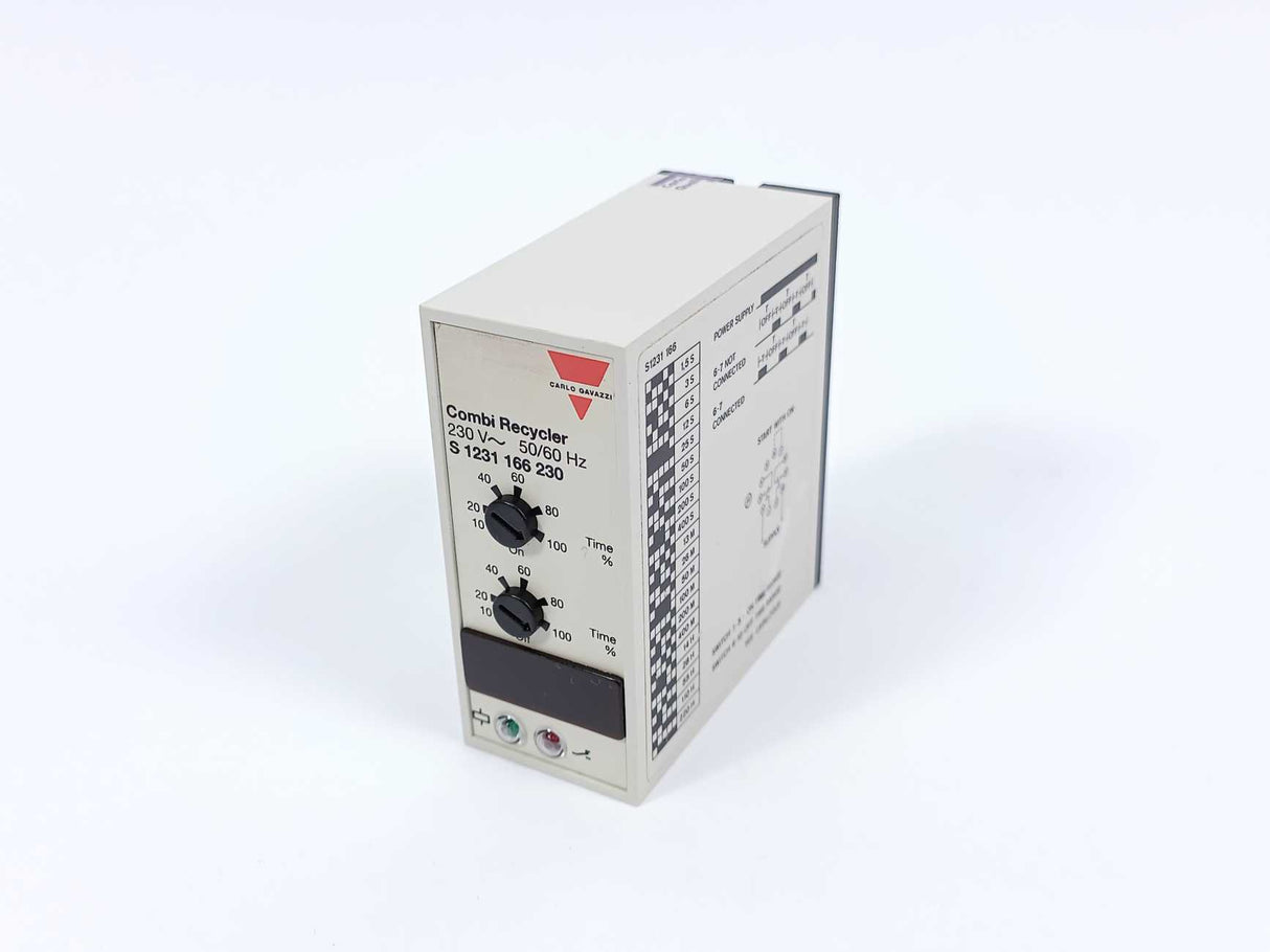 Carlo Gavazzi S 1231 166 230 Combi Recycler 230V, 50/60 Hz