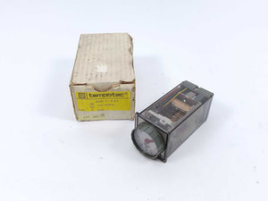 SODECO-SAIA KOF1.ES1 110V 50/60Hz 3s-6h Time Delay Relay