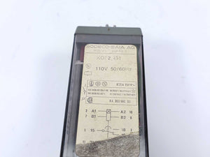 SODECO-SAIA KOF2.ES1 110V 50/60Hz 0s-30h Time Delay Relay