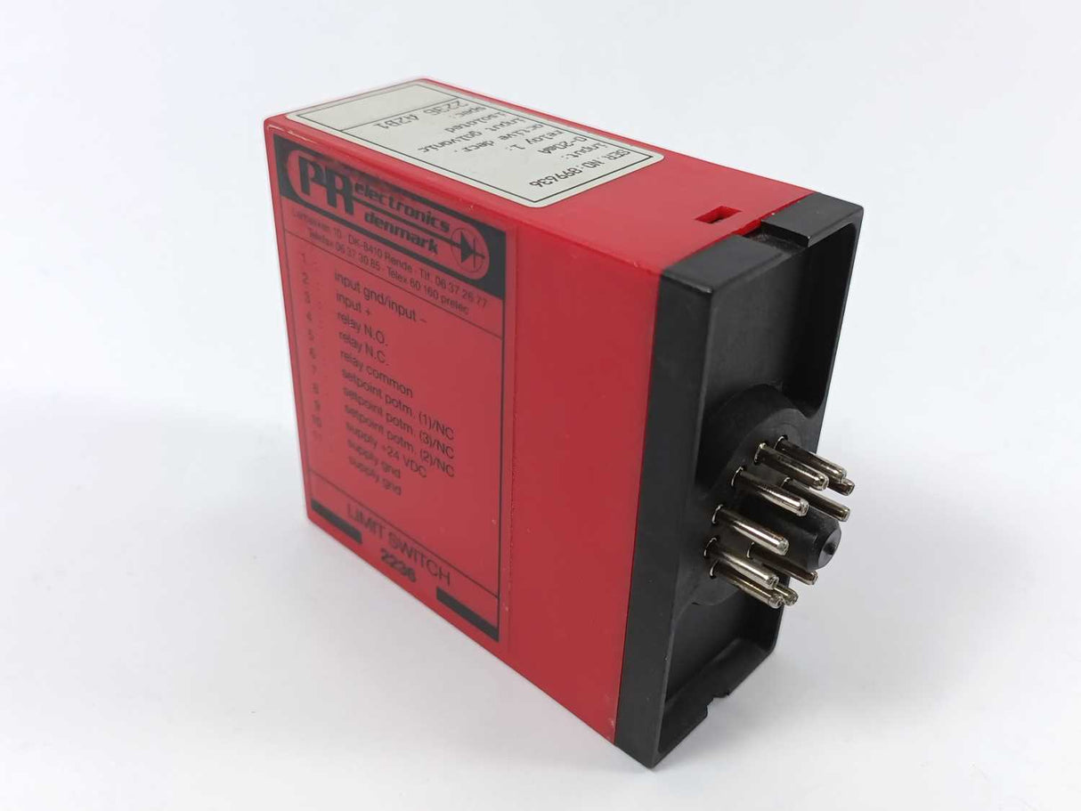 PR Electronics 2236 / SER. NO. 899636  A2B1 Limit Switch