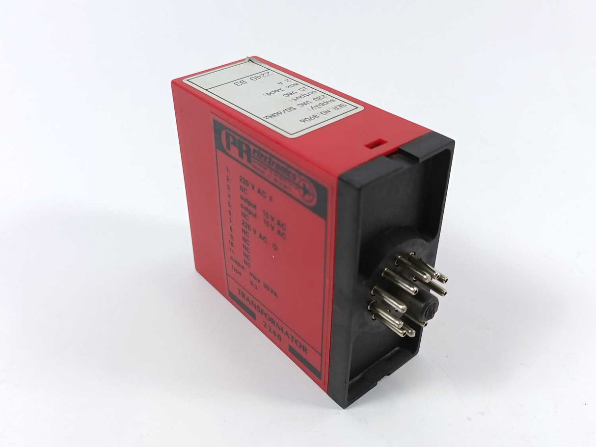 PR Electronics 2240 B3 / SER. NO. 8906 Transformer