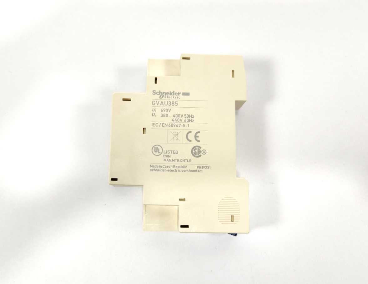 Schneider Electric GVAU385 Voltage Trips