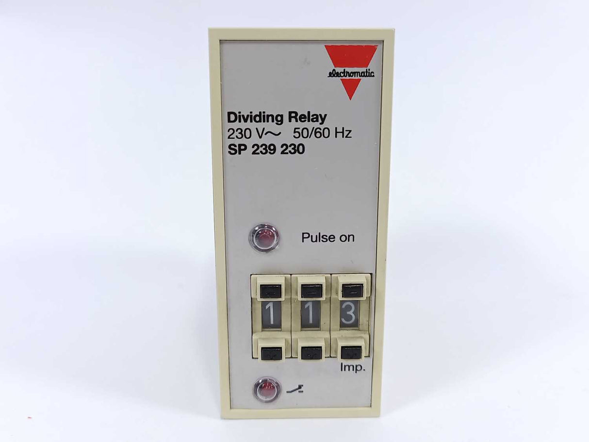 Electromatic SP239230 / SP 239 230  Dividing Relay, 230 V~ 50/60 Hz