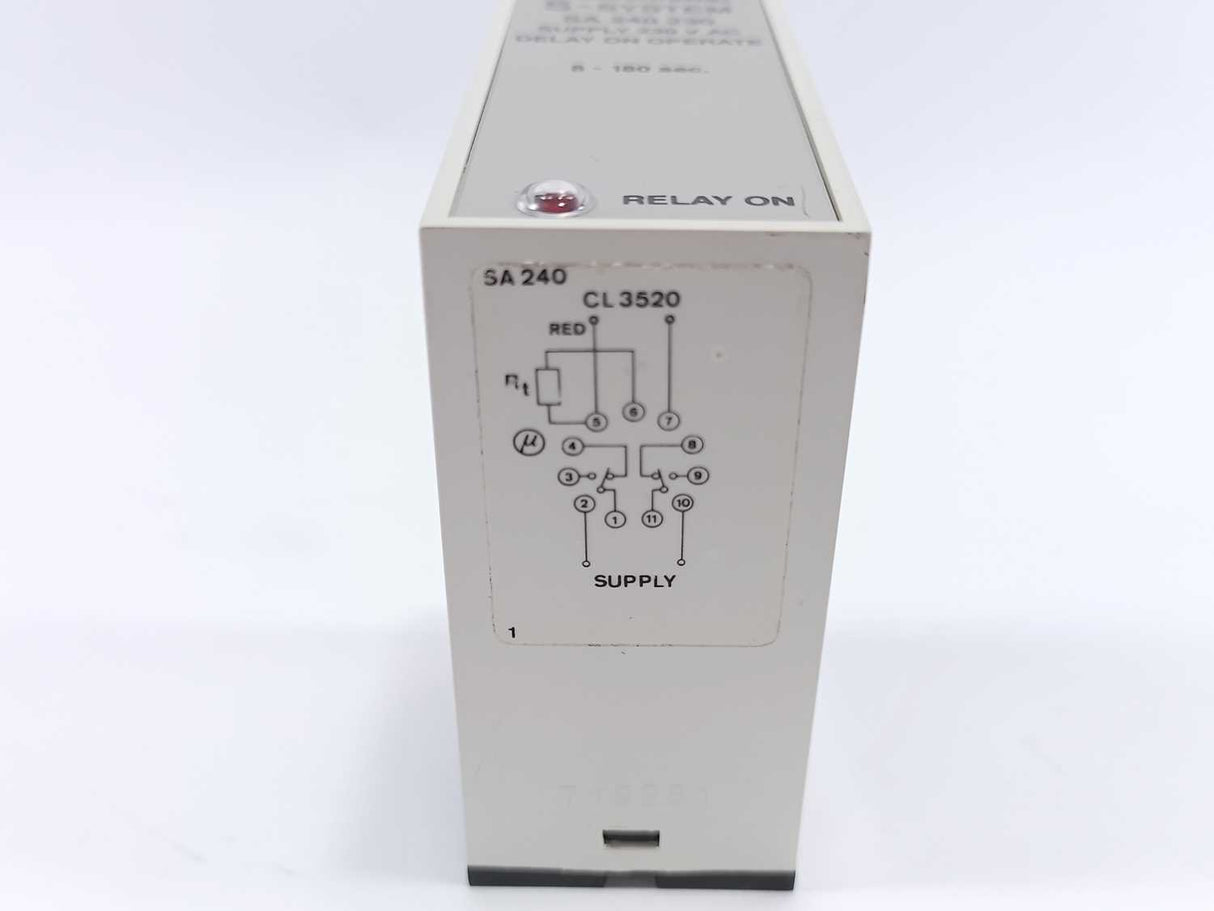 Electromatic SA240230 / SA 240 230 230VAC S-System 8-180 sec.