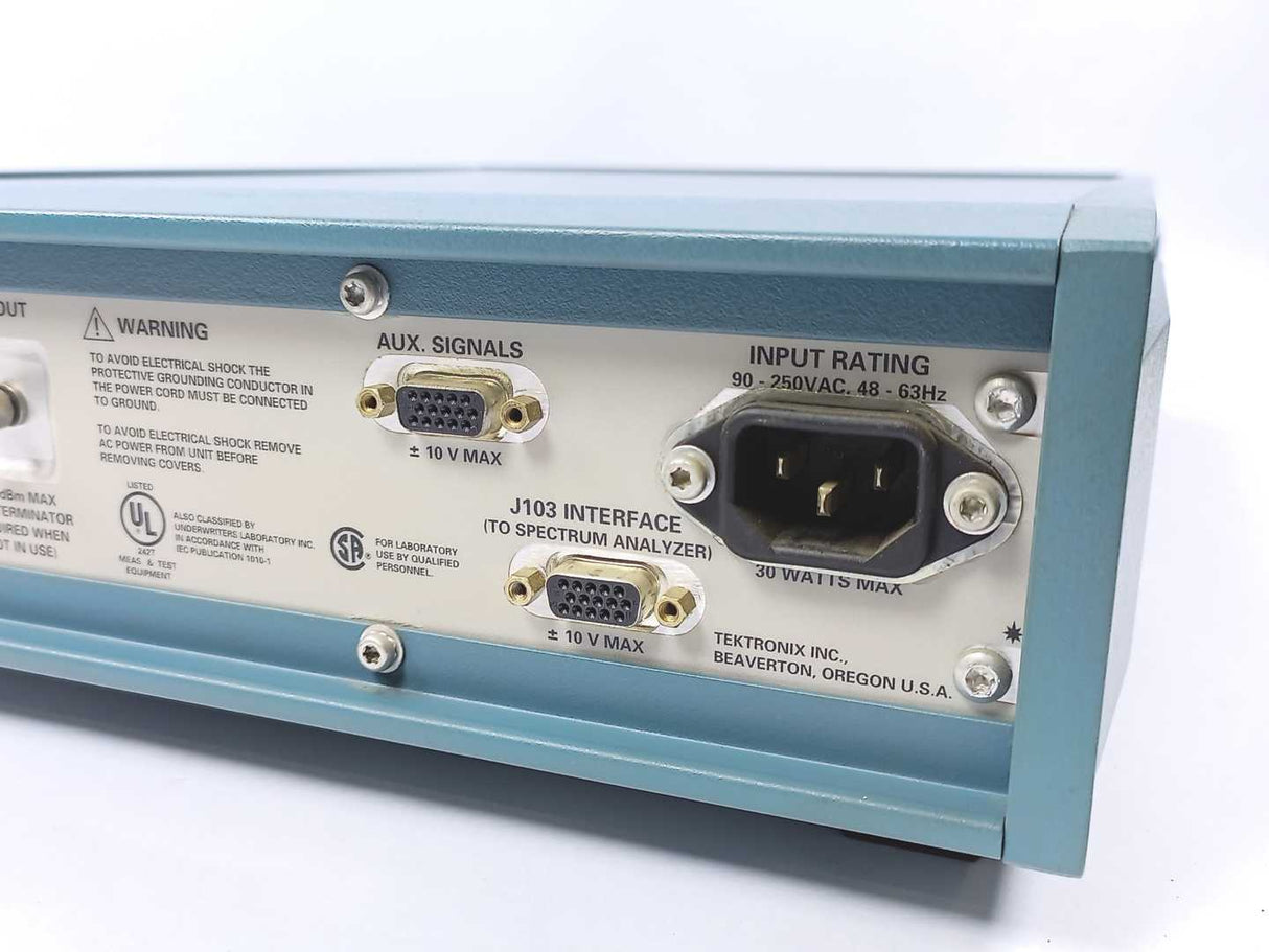 Tektronix 2707 External Tracking Generator for Spectrum Analyzer