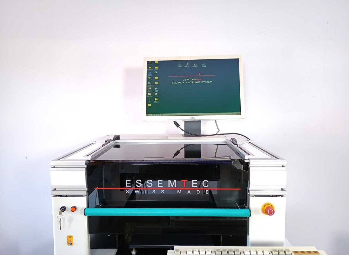 Essemtec CSM7000+ CSM7000 PLUS Pick and Place Machine w/ Accessories