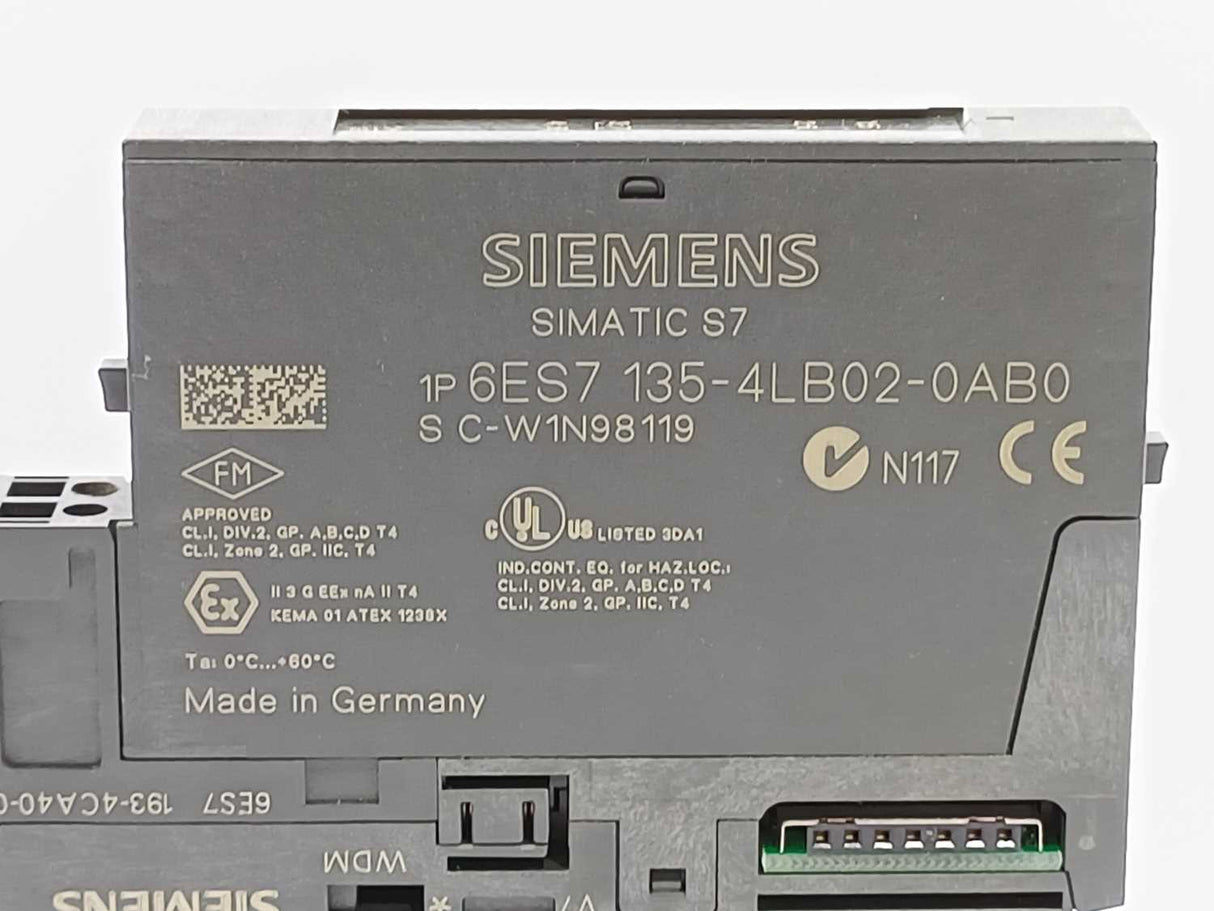 Siemens 6ES7135-4LB02-0AB0 Analog Output Module, SIMATIC S7