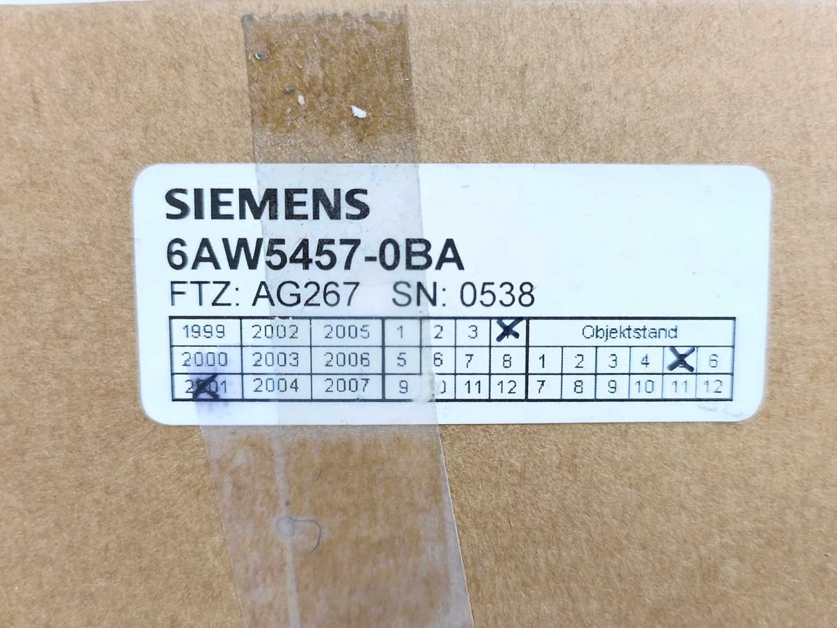 Siemens 6AW5457-0BA Moby M SP Service And Testing Device SET-M II