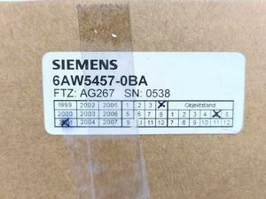 Siemens 6AW5457-0BA Moby M SP Service And Testing Device SET-M II