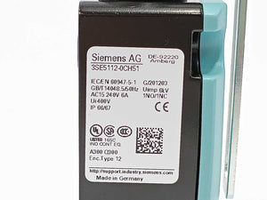 Siemens 3SE5112-0CH51 Position switch