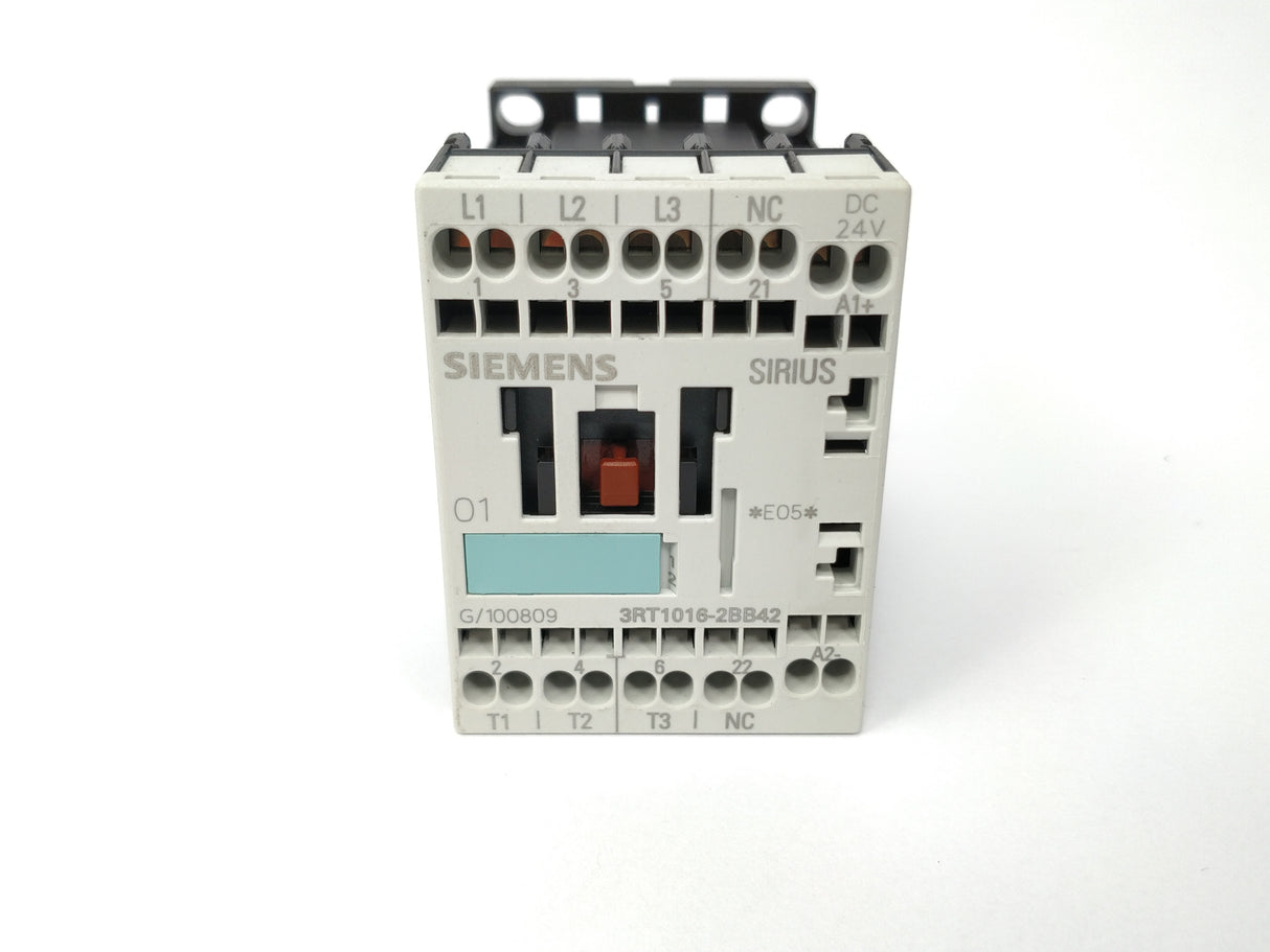 Siemens 3RT1016-2BB42 SIRIUS 3-pole contactor