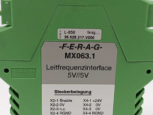 FERAG MX063.1 Control Frequency Driver